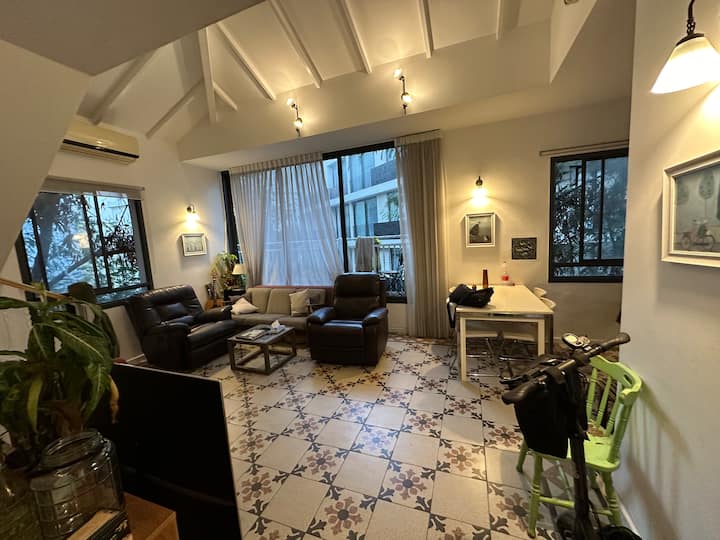 Prime Spot! Huge 4br Apt  5 Min To Beach & Market - Tel Aviv
