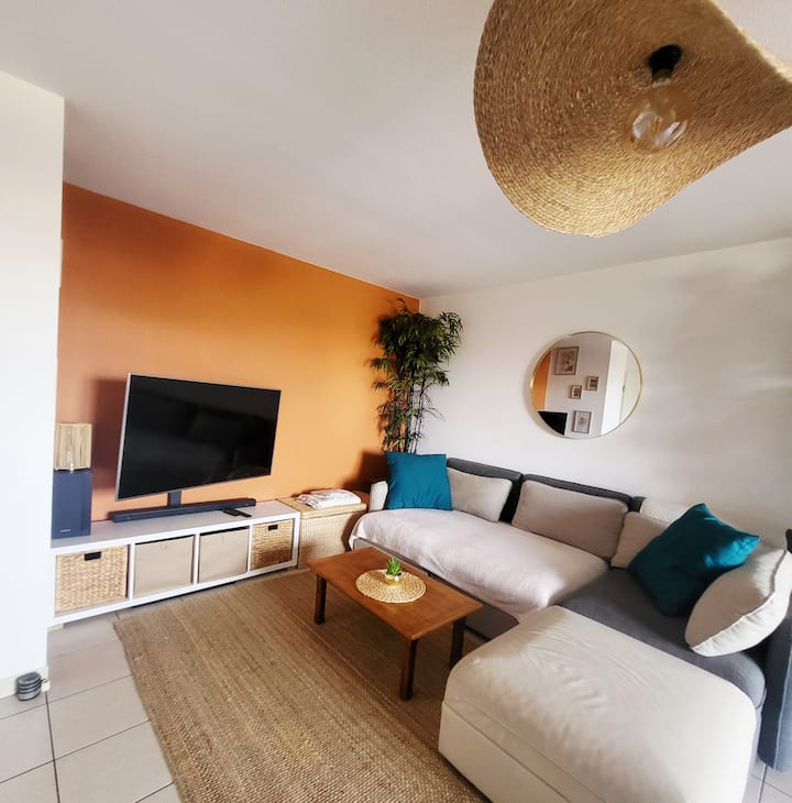 Appartement Climatisé Avec Balcon Et Piscine - Toulouse