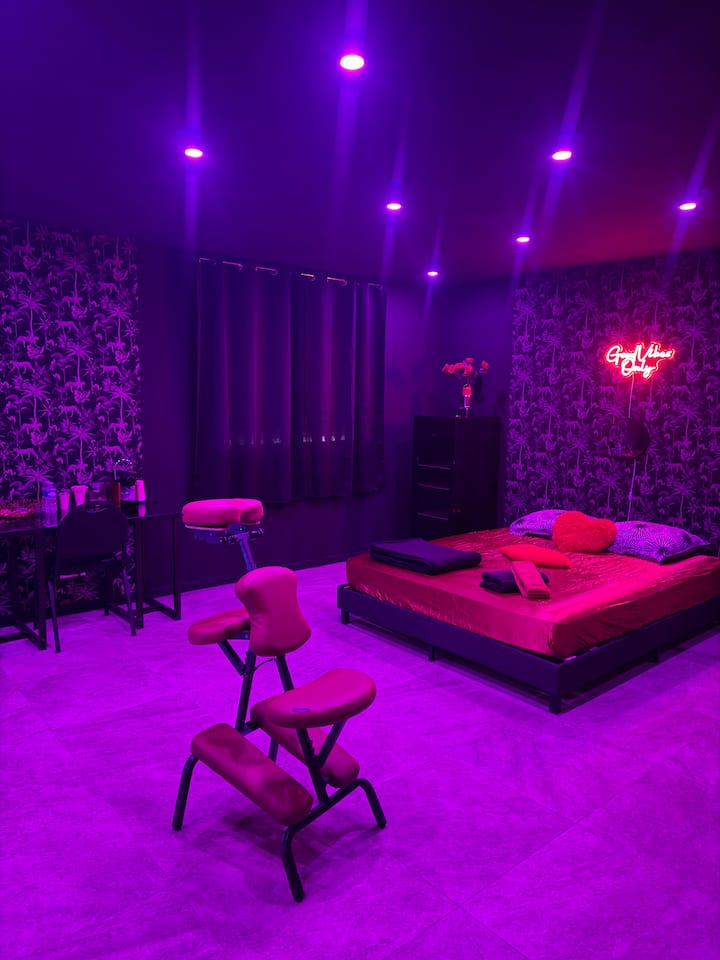 Chambre éLégante Passion Pourpre (10 Min Plage) - Frontignan