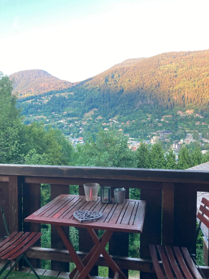 Duplex Avec Vue Tout éQuipé. Résidence Piscine. - Saint-Gervais-les-Bains
