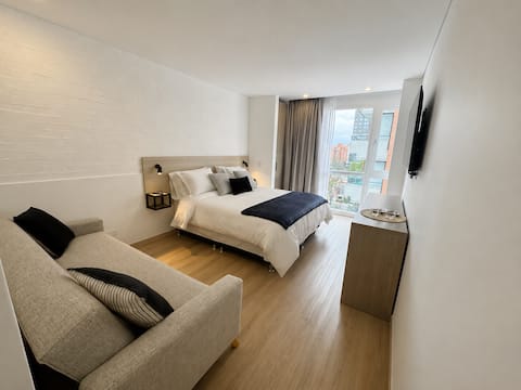 Propiedad de Airbnb exitosa: Luxury Studio | Parque de la 93 | Coworking | Wi-Fi en Bogotá Distrito Capital Municipio