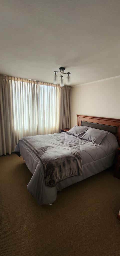 Beachfront apartment in Torpederas