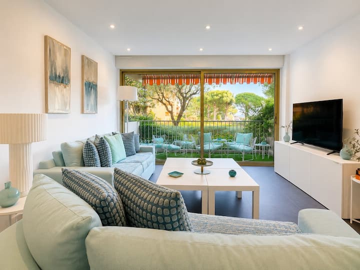 Apt Eden Park Vue Mer Piscine 8 Pers - Juan-les-Pins