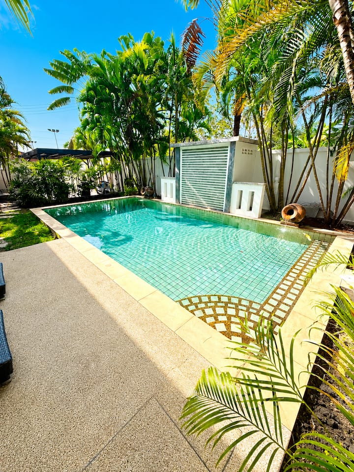Villa 2 Pool | 5 Br | Near Tennis Camp | Wellness - 푸켓