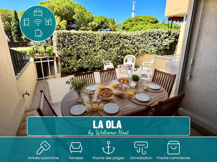 La Ola , 6pers , Terrasse - La Grande-Motte