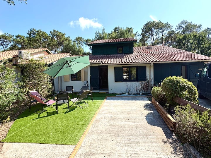 Maison Avec Jardin Et Piscine Partagée à Moliets - Messanges