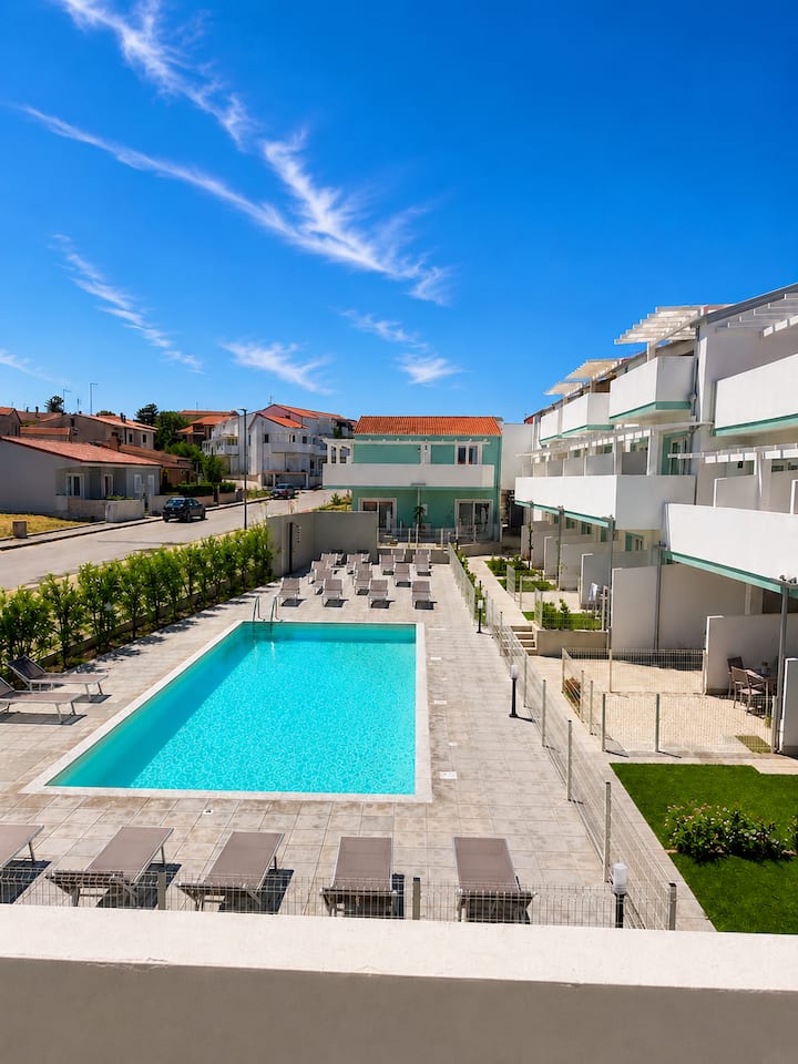 Blue Thermae-apartment With Pool And Garden - Valledoria