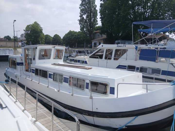 Pénichette Vintage Sur L'eau - 6 Pers. - Cognac