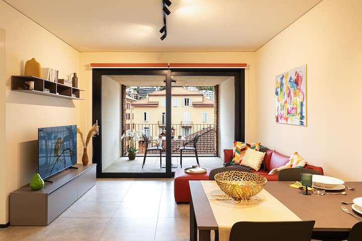 Residenza Cittadella - Bilocale Con Terrazzo- - Lugano