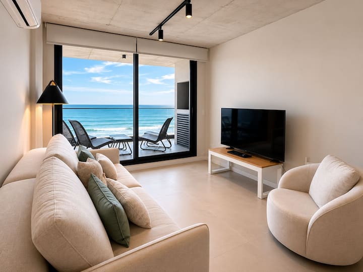 Apto Frente Al Mar. Amenities De Lujo - 
