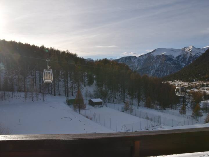 Appartement Mansardé Au Pied Des Pistes - 4 Pers. - Montgenèvre