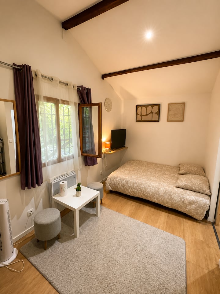 Studio Cosy Avec Terrasse Parking Bus Et Tram - Lormont