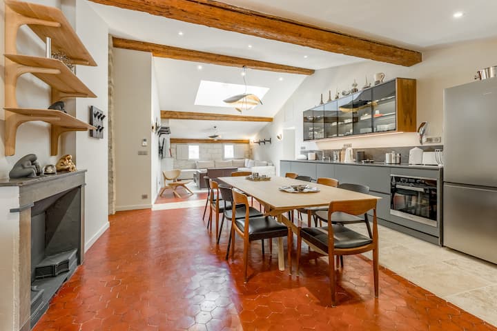Luxury Appartement Vernet 5 Rooms Ac Wifi - 亞維農