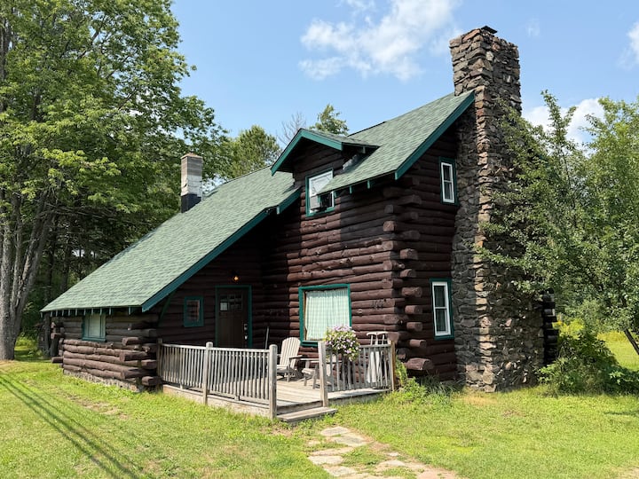 Restored Log Home 
3 Bedroom,1 And 1/2 Bathroom - Tupper Lake, NY
