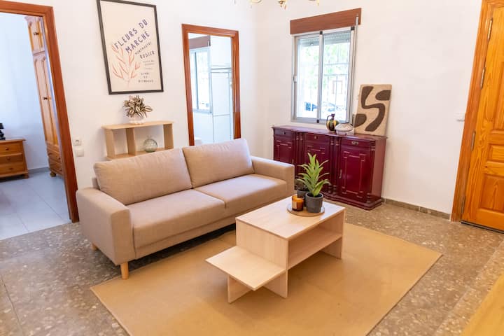 Casa Indépendante Centro | 3bed - Jardin - Parking - Málaga