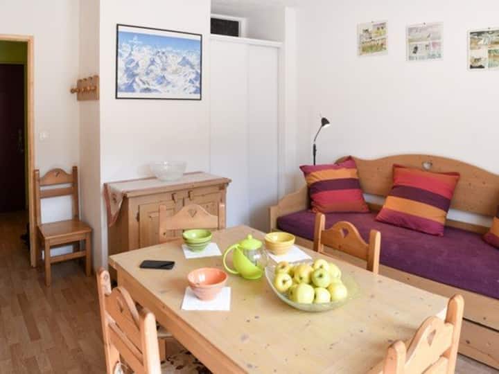 Studio Vue Pistes à Montgenèvre - 4 Pers. - Claviere