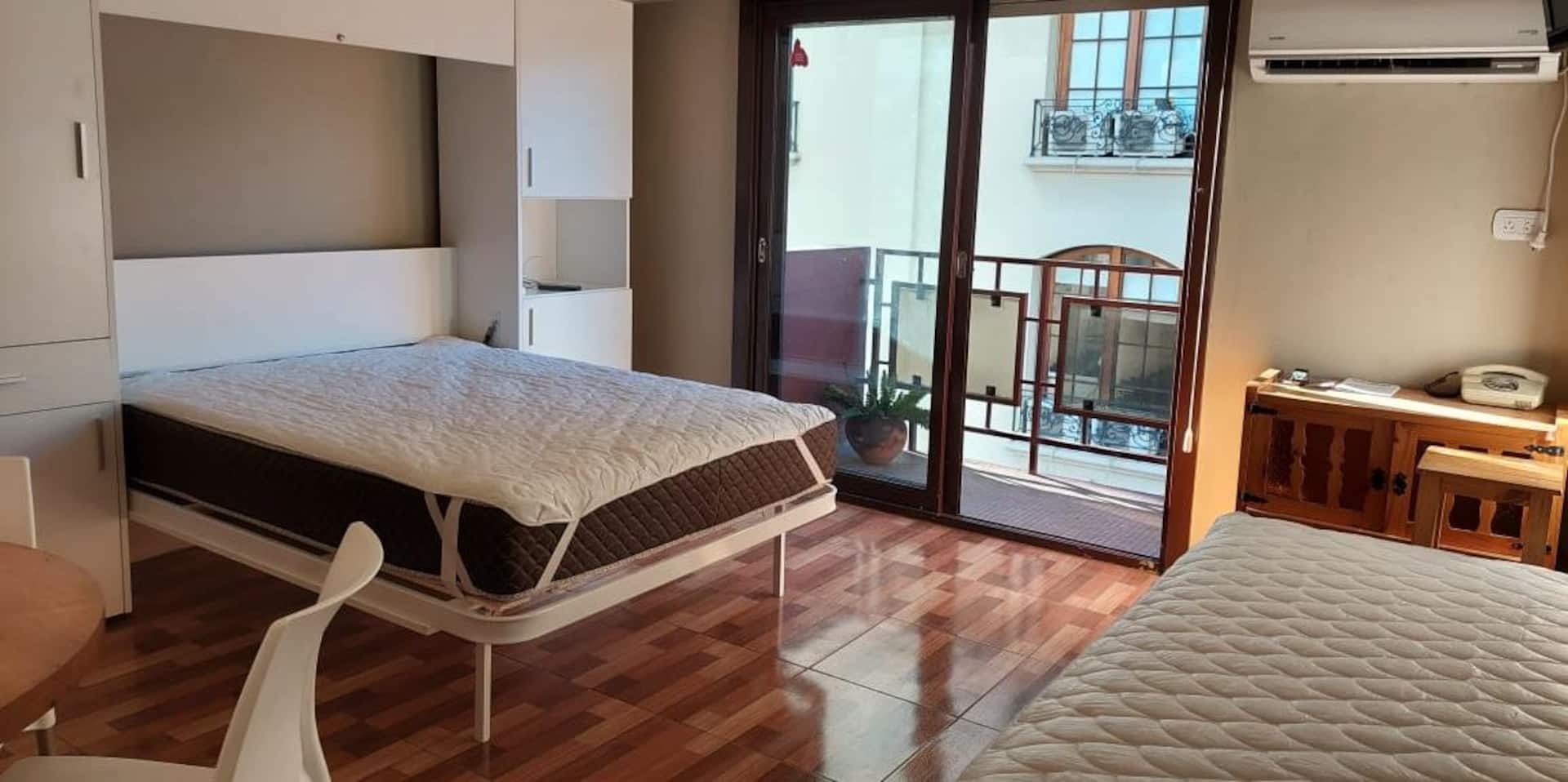 Downtown apartment with balcony