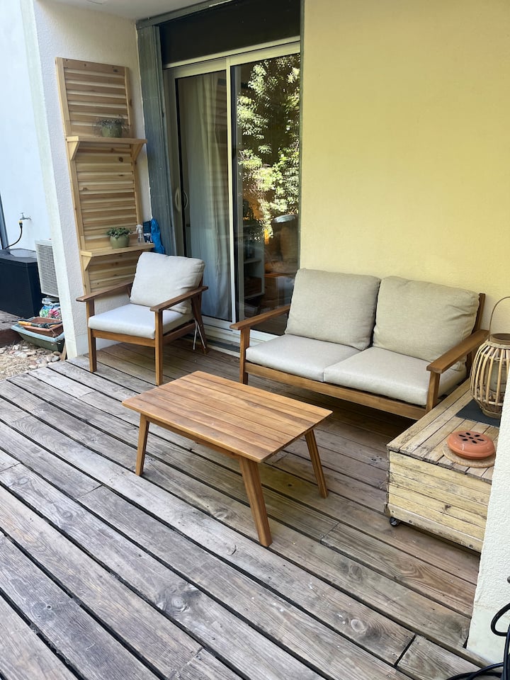 Cocon Familial Avec 2 Jardins, à 15mn Du Centre - Montpellier