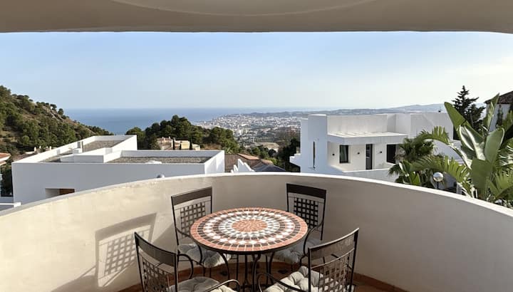 Buenavista | Sea Views + 3 Terraces + Peaceful - Mijas