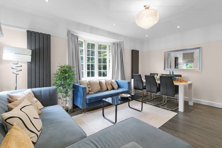 5br House, Sleeps 12, Free Parking - 말로