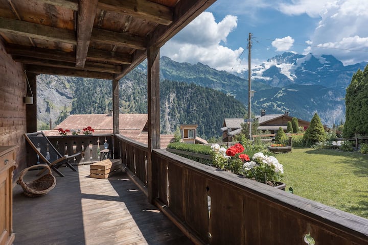 Mountain View Chalet Near Lauterbrunnen And Parkin - Lauterbrunnen