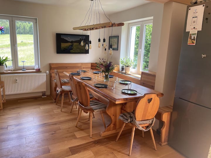 Ski-in Familienwohnung Mit 2 Kaminen - Schellerhau