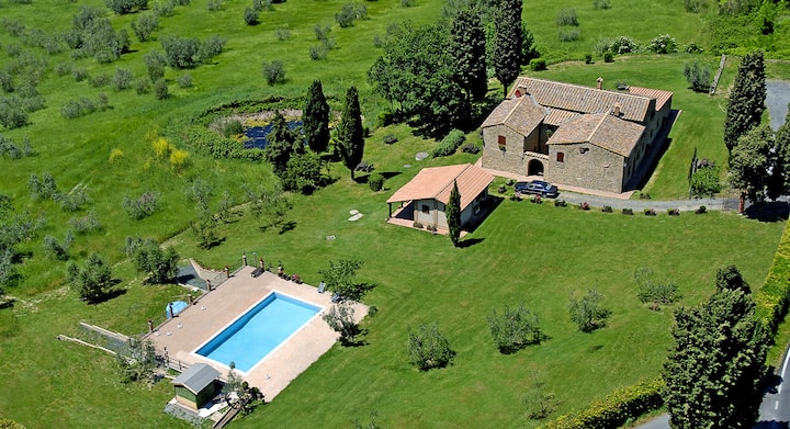 Porzione Di Casale Con Piscina 1234 - Volterra