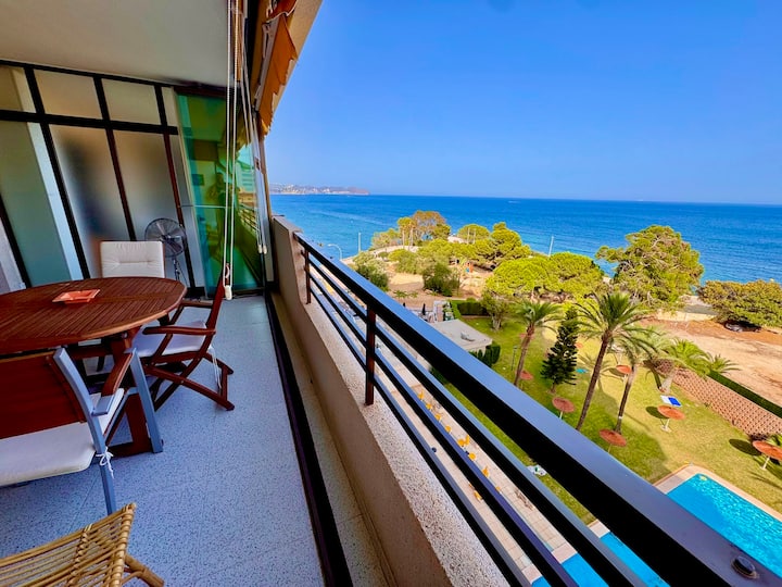 Calpe, Playa, Fosa, Piscina, Aire, Vistas, Calalga - Calpe