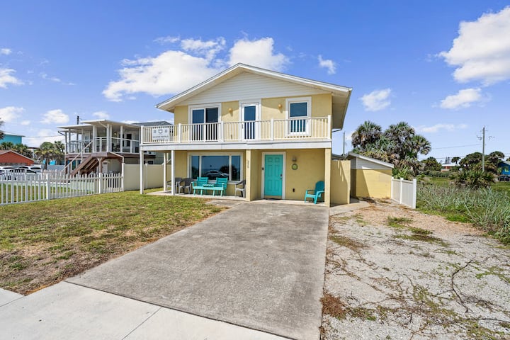 Ocean View Flagler Beach Home Balcony, Balcony - Flagler Beach, FL