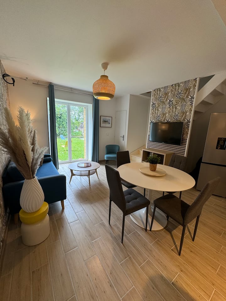 Maison 5 Pers Entre Saint-malo & Le Mont Avec Clim - Cherrueix