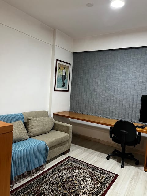 Top performing Airbnb: Flat completo no hotel Confort Alphaville in Barueri
