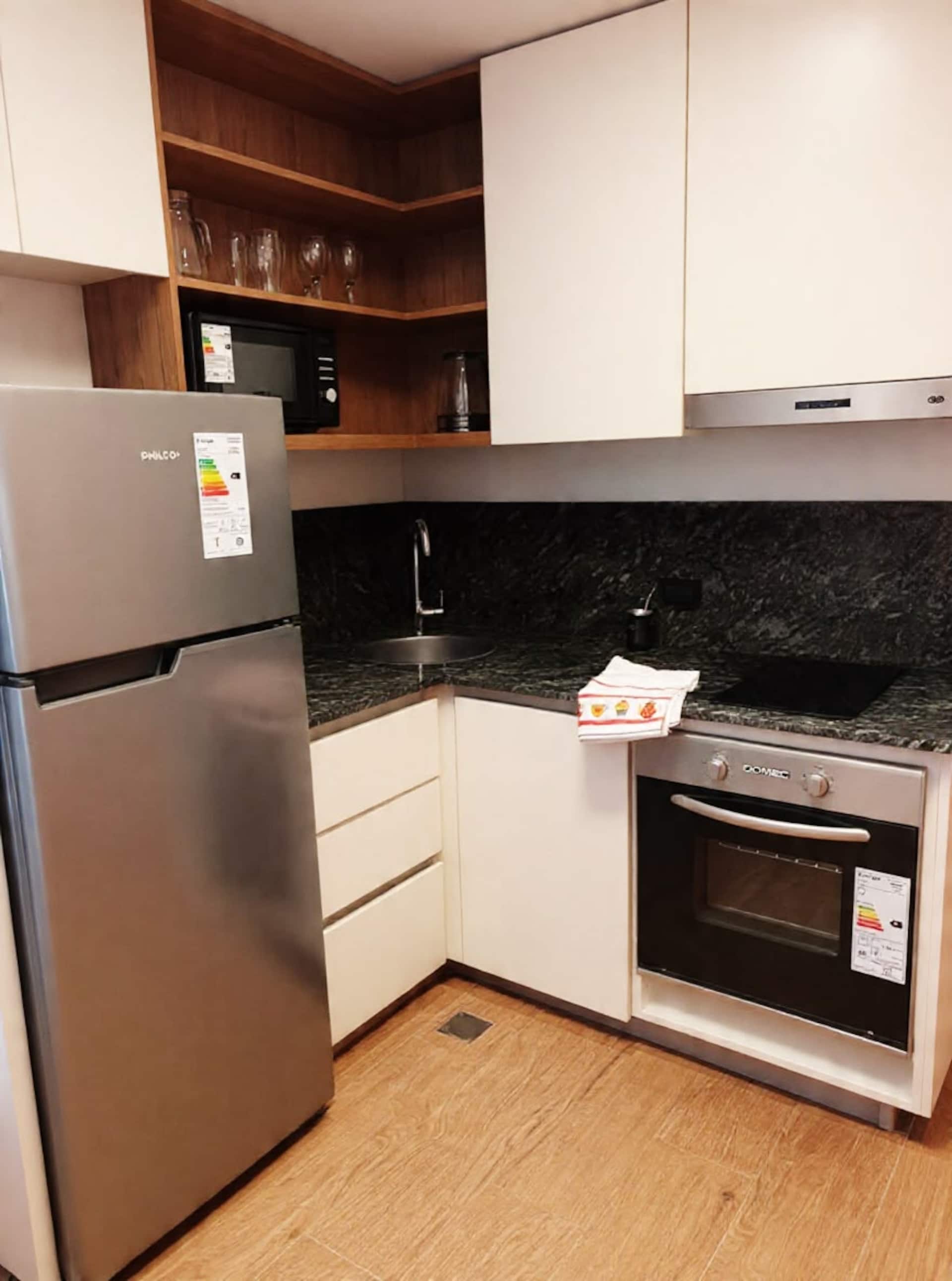 1 quarto com academia e varanda, Saavedra