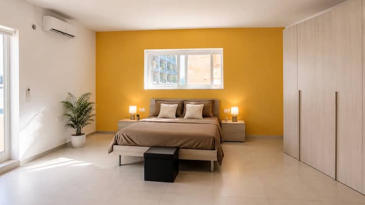 Large 1 Bedroom - 2 Bathrooms -Central Location - Valletta