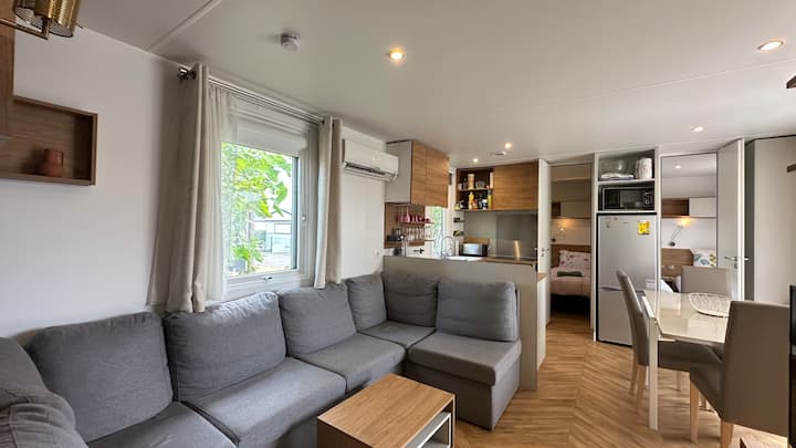 Chalet Avec Piscine à Gujan-mestras - Bassin d'Arcachon