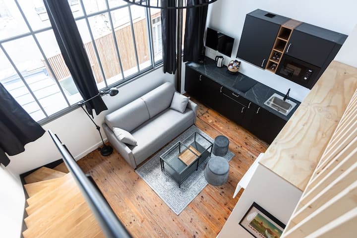 Duplex éLégant Climatisé Hypercentre Bordeaux - Bordeaux