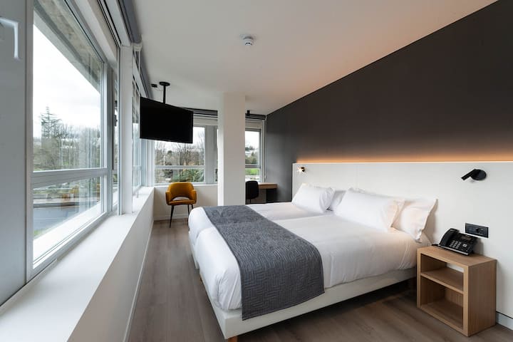 Hotel Distrito Oeste By Limehome | Twin Room - Zarautz