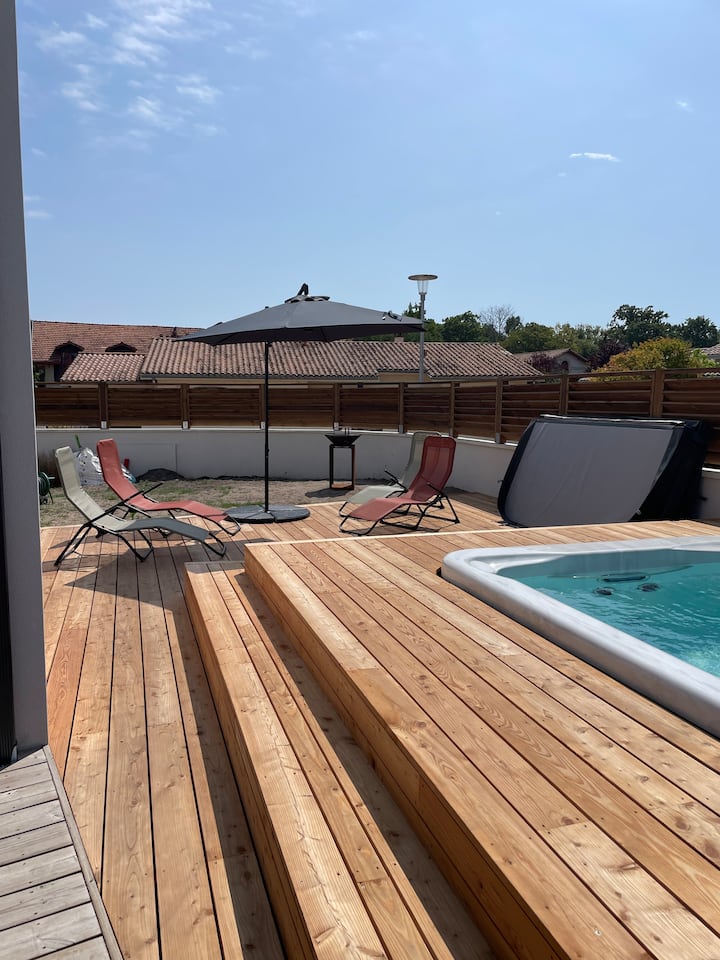Villa Sylarosa - Jacuzzi Xxl Et Esprit Bassin - Lège-Cap-Ferret