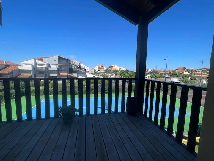 Duplex Familial Notre-dame Piscine, Tennis & Pla - Capbreton