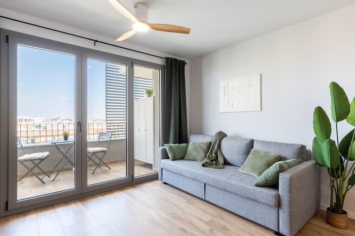 Residencial De 2 Habitaciones Con Piscina Y Metro - Mislata
