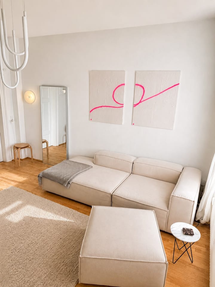 Altbauflair Mit Balkon Und Homeoffice - Leipzig
