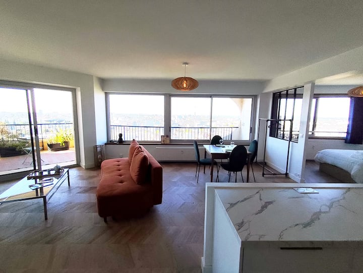 Wanderer Suite Terrasse Et Parking à Rennes - Rennes