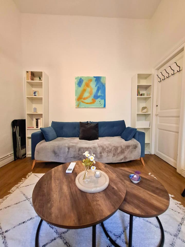 T3 éCusson - Climatisé, 2 Chambres & Wifi - Montpellier
