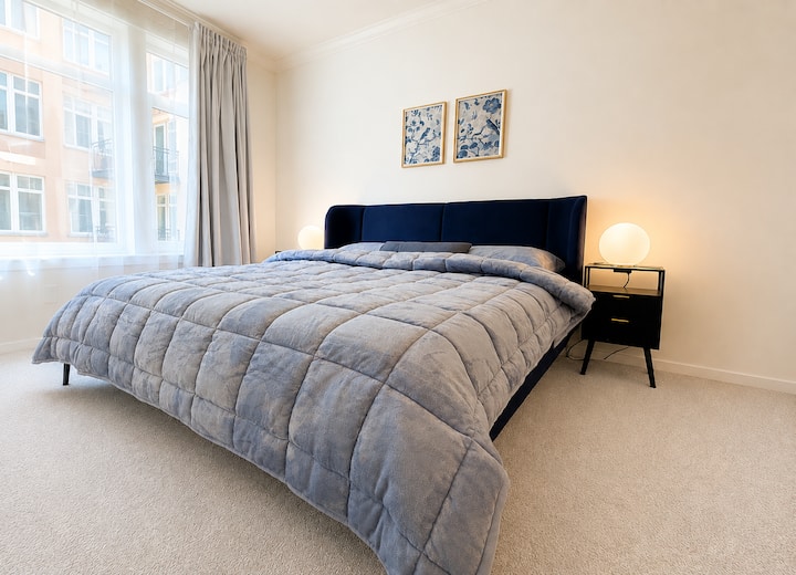 A peaceful, comfortable retreat designed for restful nights.