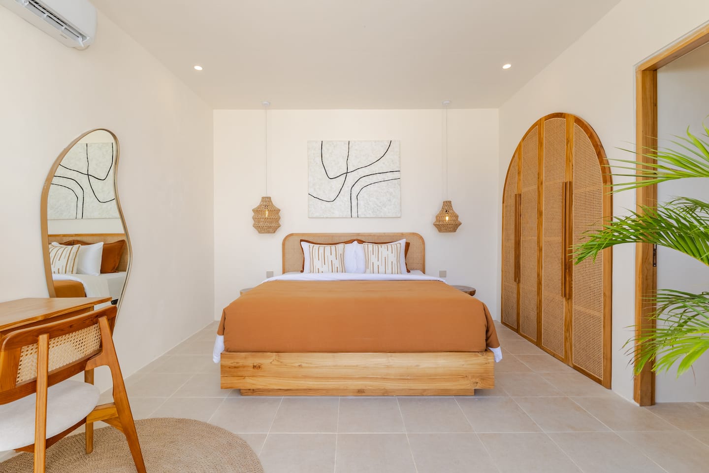 Villa Ulunami bedroom detail