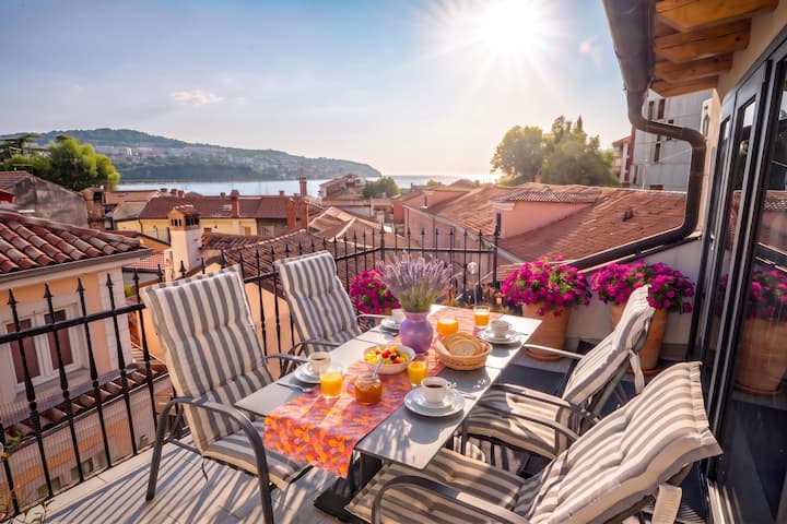 Casa Terrazza In Historic Koper With Sea View - Ankaran
