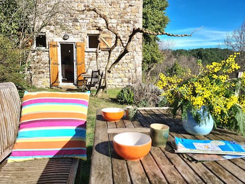 NEST OF LOVE with a Private Pool & Near a River