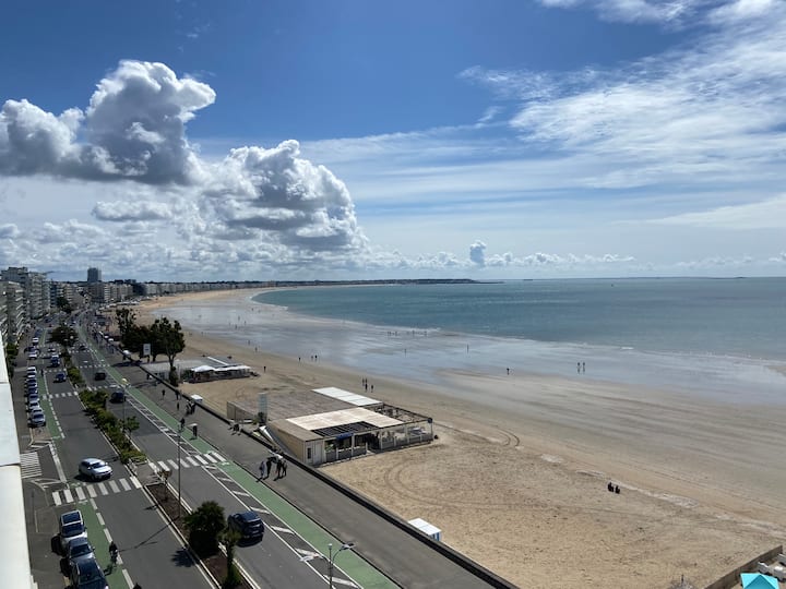 Vue Sublime Au 7è Et Dernier éTage Face Mer - 6 P. - Pornichet