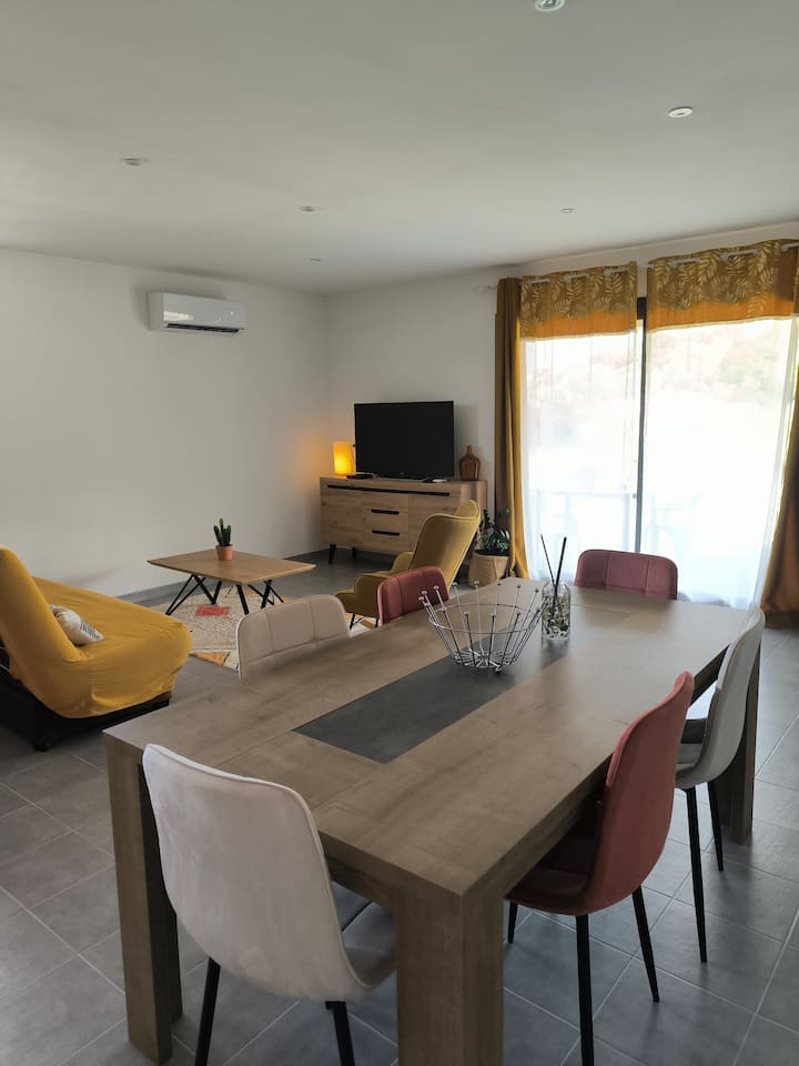 Grand Appartement Avec Clim A 2 Min De Propriano - Propriano