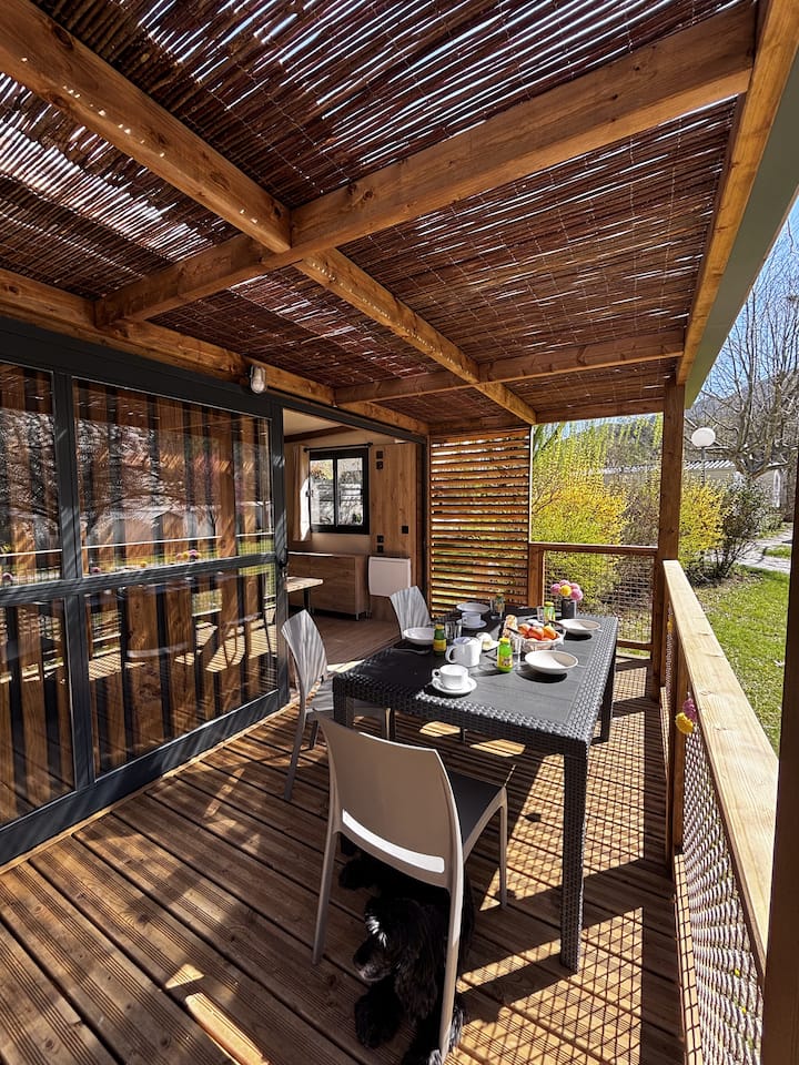 Le Chalet ÉVasion Nature - Camping Calme Et Nature - Castellane