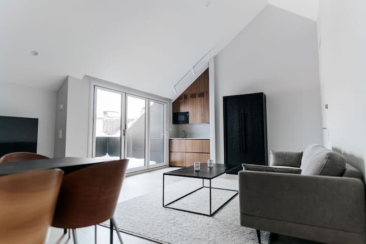 Top-floor Modern Apartment With Beautiful Terrace - Stockholm